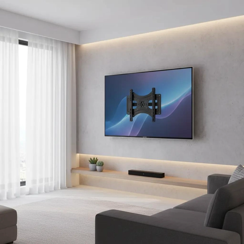 SOPORTE INCLINABLE PARA TV Y MONITOR DE 17 A 42 PULGADAS - 7