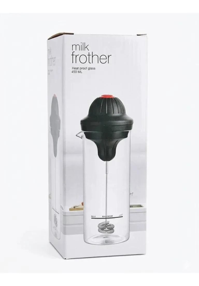 ESPUMADOR DE LECHE SILENCIOSO DE 450 ML PARA BEBIDAS - 1