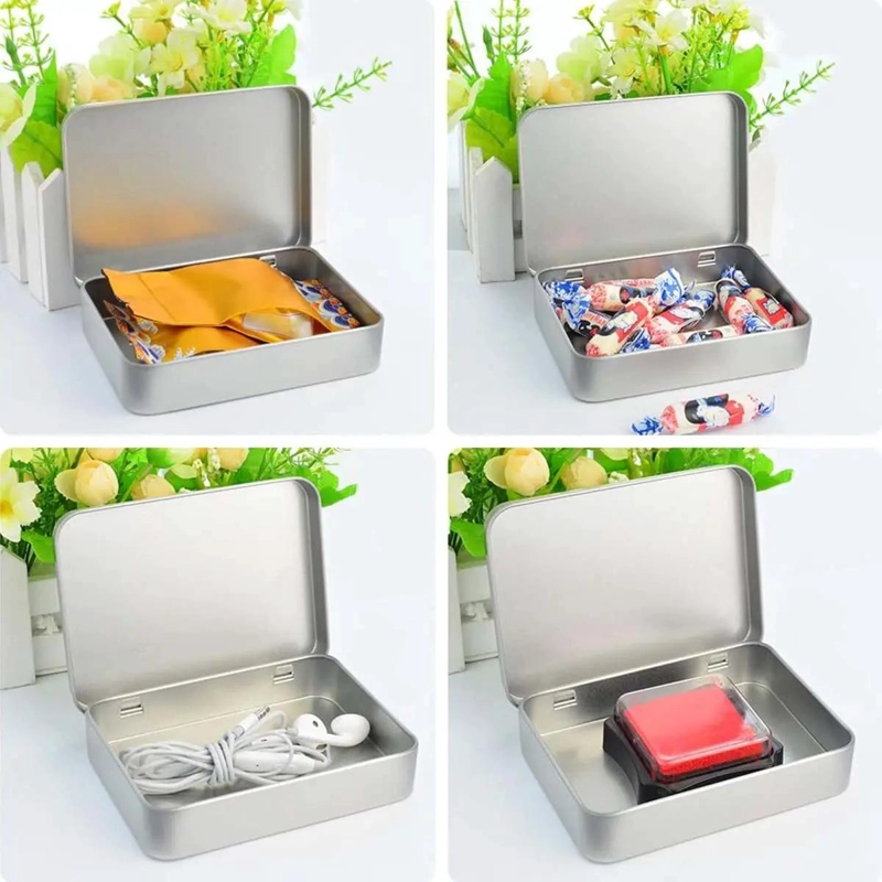 CAJA ORGANIZADORA PEQUEÑA DE METAL PARA ALMACENAMIENTO DE MONEDAS - 5