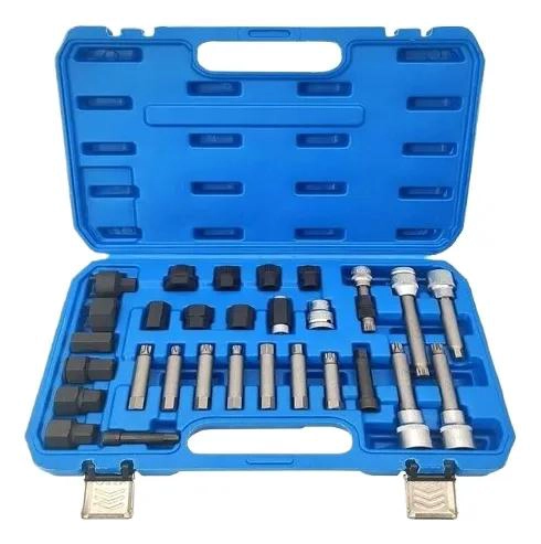KIT DE HERRAMIENTAS PARA EXTRACCION DE POLEAS DE ALTERNADOR 30 PIEZAS - 2