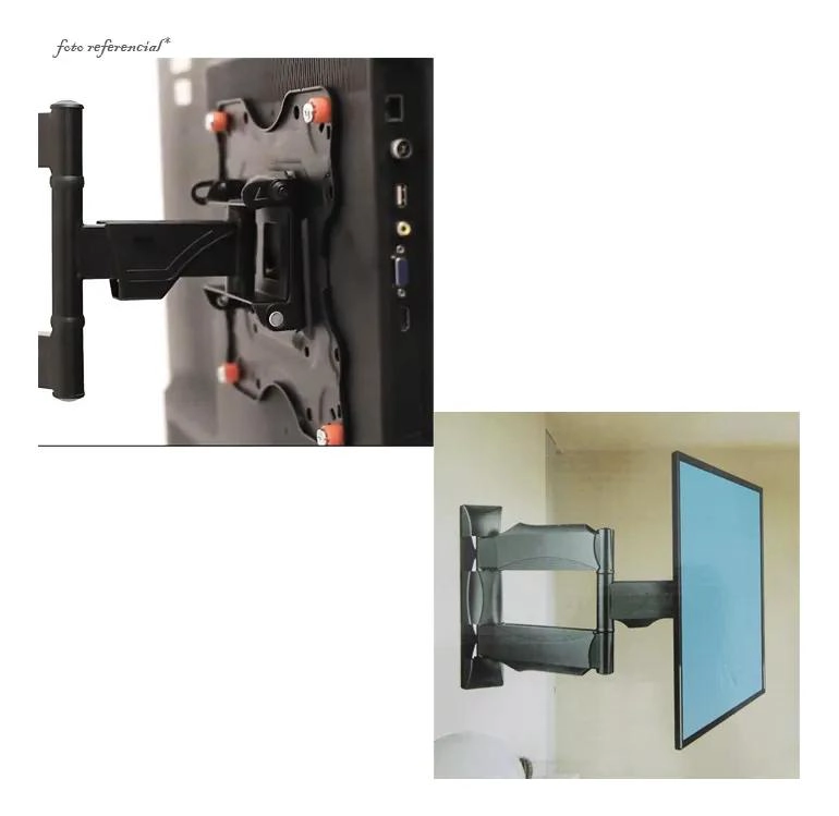 SOPORTE PARA TV DE 32 A 65 PULGADAS CON BRAZO Y CUBRE CABLES - 2