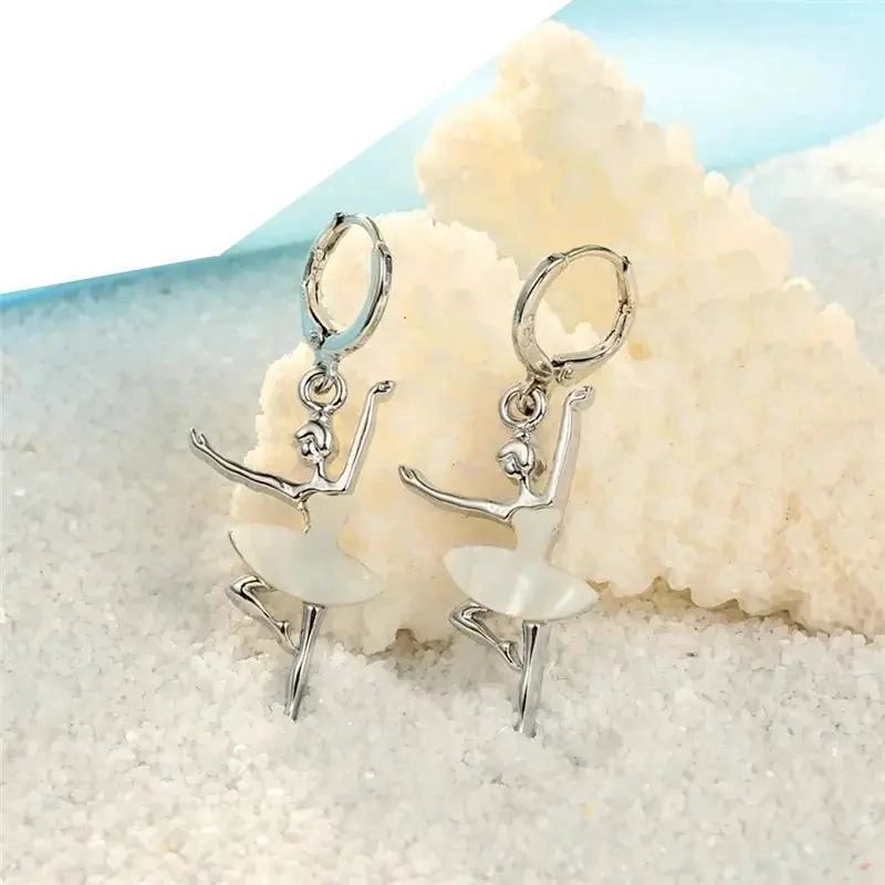 CONJUNTO DE JOYAS DE PLATA 925 CON AROS Y COLLAR PARA MUJER - 4