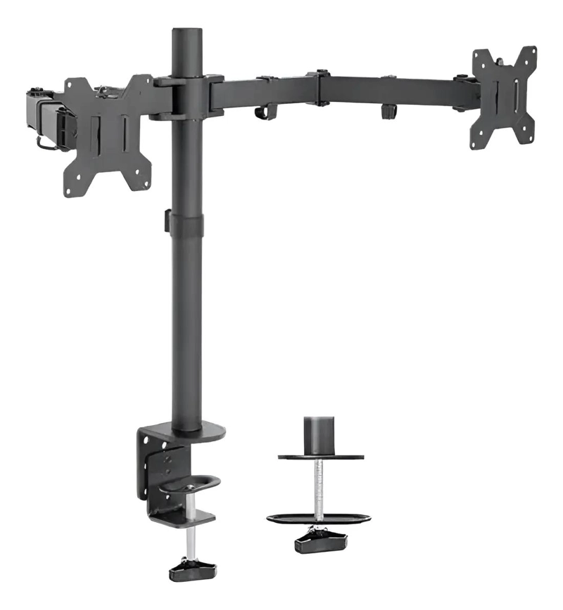 SOPORTE DOBLE PARA MONITORES DE 13 A 27 PULGADAS - 1
