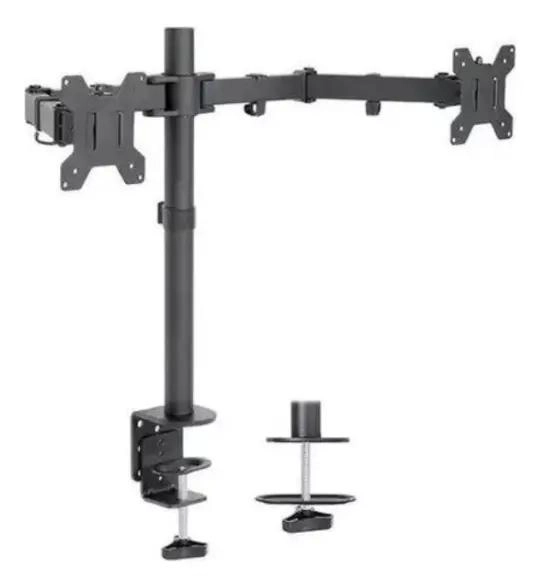 SOPORTE DOBLE PARA MONITORES DE 13 A 27 PULGADAS - 2