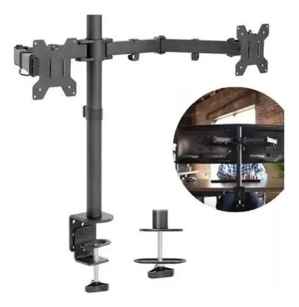 SOPORTE DOBLE PARA MONITORES DE 13 A 27 PULGADAS - 3