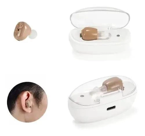 AUDIFONO INVISIBLE PARA SORDERA SEVERA CON KIT DE LIMPIEZA - 2