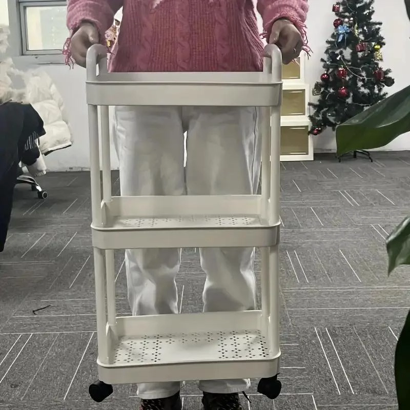 CARRITO ORGANIZADOR MULTIUSO DE 3 NIVELES CON RUEDAS - 4
