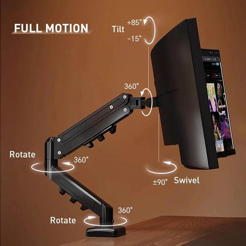SOPORTE DE MONITOR ARTICULADO PARA PANTALLAS DE 17 A 32 PULGADAS - 3
