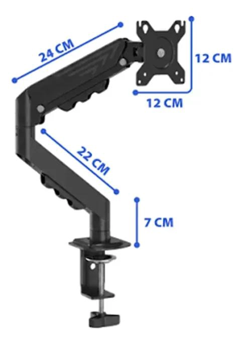 SOPORTE DE MONITOR ARTICULADO PARA PANTALLAS DE 17 A 32 PULGADAS - 6