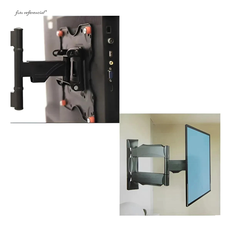 SOPORTE DE PARED PARA TELEVISORES DE 32 A 55 PULGADAS CON BRAZO AJUSTABLE - 1