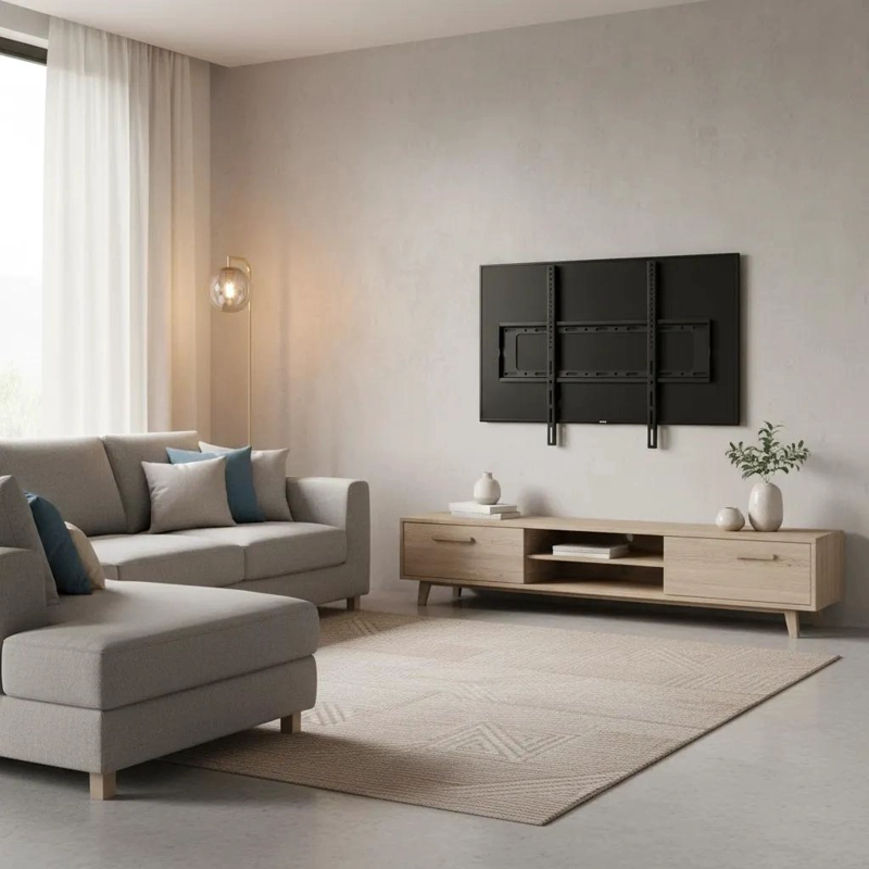 SOPORTE FIJO PARA PARED DE TELEVISOR DE 40 A 85 PULGADAS - 9