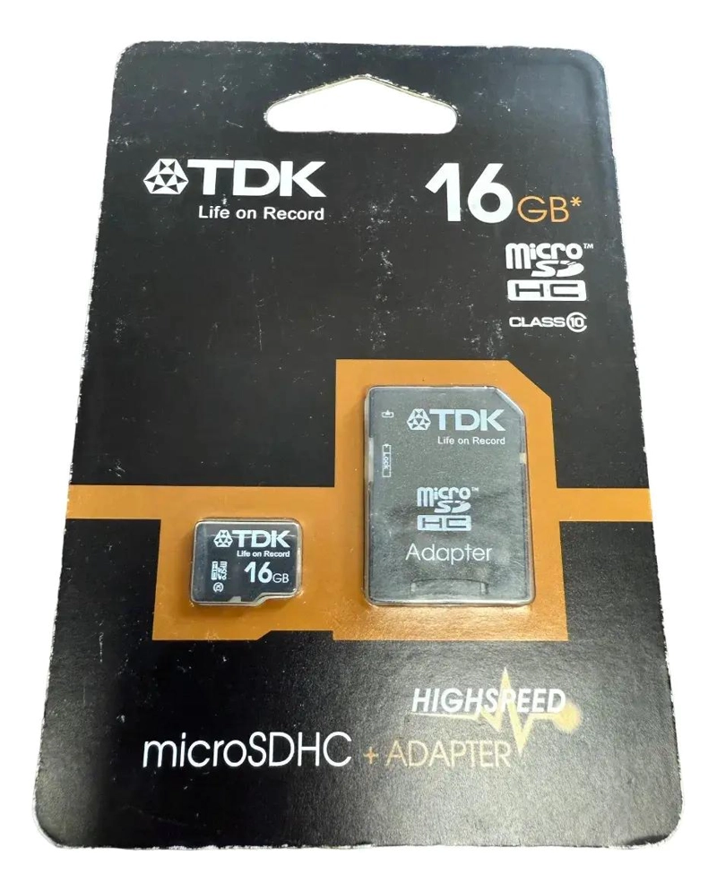 MEMORIA MICRO SD 16GB CLASE 10 CON ADAPTADOR SD - 2