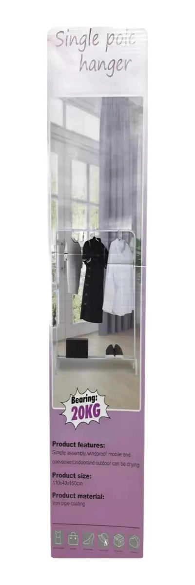 PERCHERO COLGADOR METALICO PARA ORGANIZAR ROPA - 3