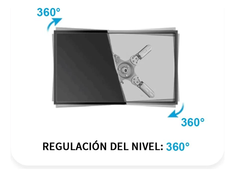 SOPORTE ARTICULADO PARA TV DE 10 A 43 PULGADAS CON HDMI - 4