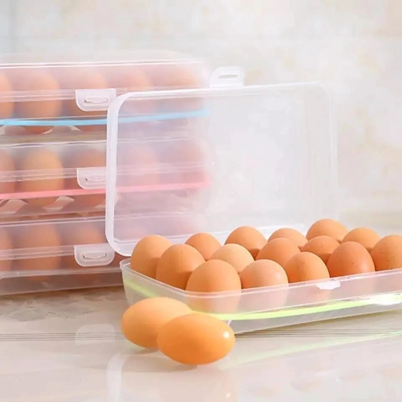 ORGANIZADOR APILABLE DE HUEVOS PARA 15 UNIDADES - 6