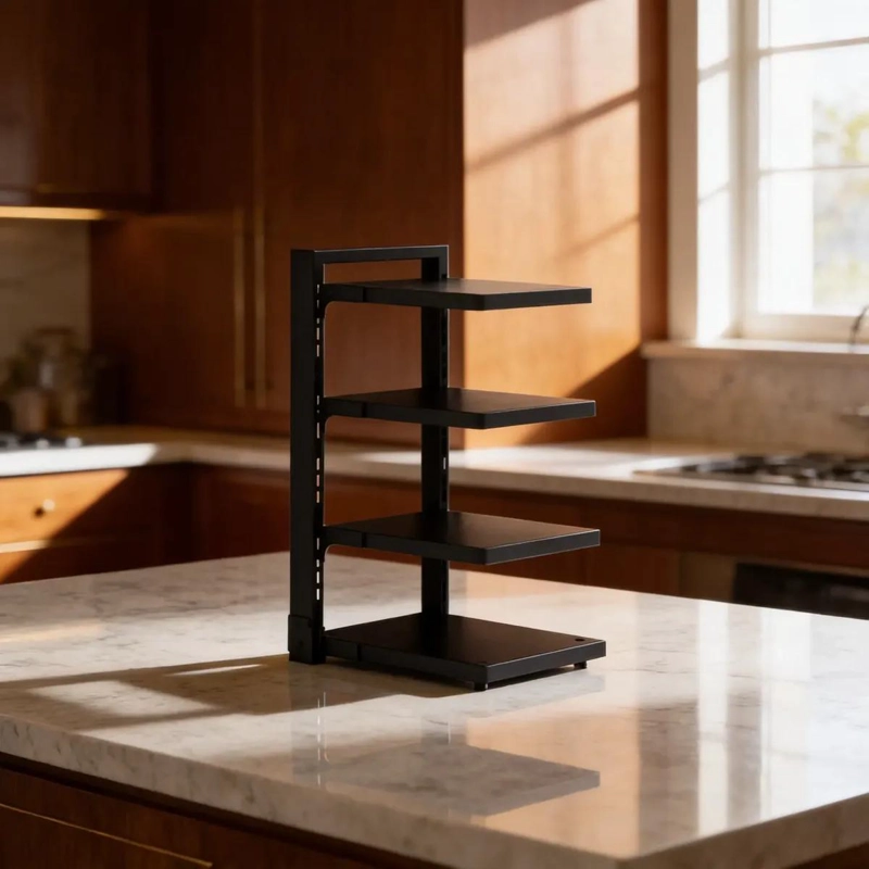 ESTANTE ORGANIZADOR VERTICAL DE COCINA CON 4 NIVELES - 3