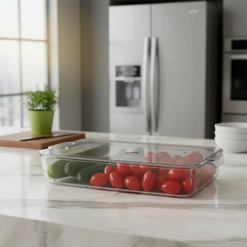 ORGANIZADOR RECTANGULAR PARA REFRIGERADOR Y DESPENSA - 1