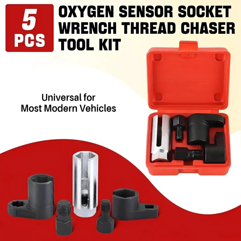KIT DE HERRAMIENTAS PARA SENSORES DE OXIGENO AUTOMOTRIZ UNIVERSAL - 4