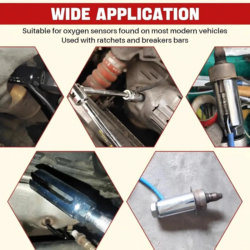 KIT DE HERRAMIENTAS PARA SENSORES DE OXIGENO AUTOMOTRIZ UNIVERSAL - 5