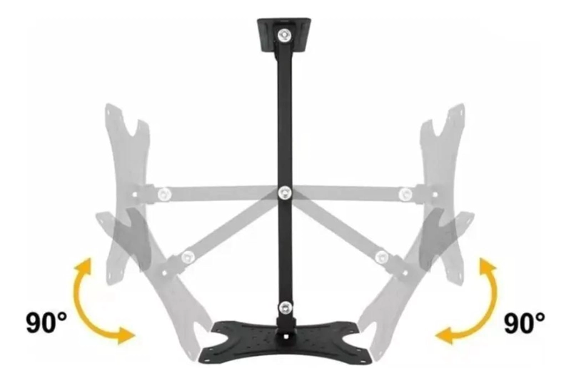 SOPORTE PARED TV LCD 14-32 INCLINABLE Y ARTICULADO - 4