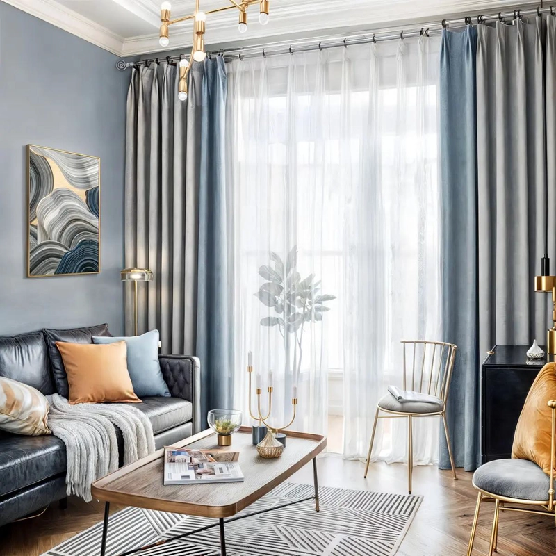 BARRAS DE CORTINA EXTENSIBLES METALICAS 120-210 CM COLOR PLATEADO - 4