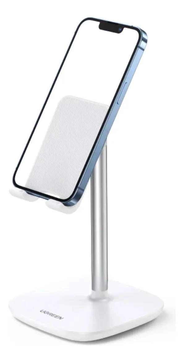 SOPORTE DE ESCRITORIO PARA SMARTPHONE PLATEADO - 2