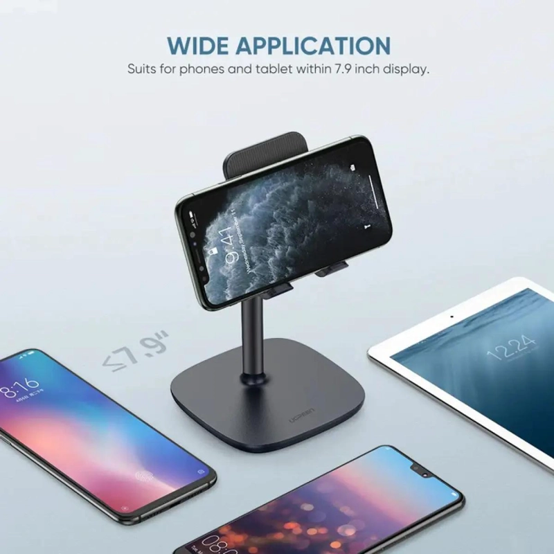 SOPORTE DE ESCRITORIO PARA SMARTPHONE PLATEADO - 6