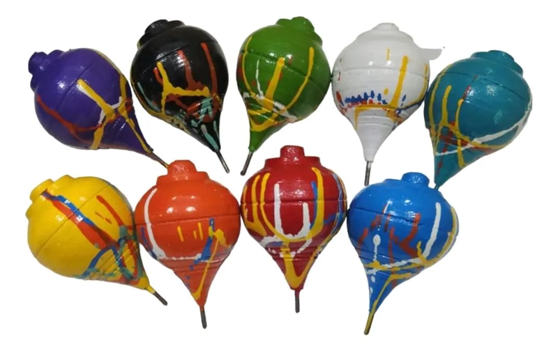 TROMPOS DE COLORES PARA FIESTAS DIVERSION ASEGURADA - 1