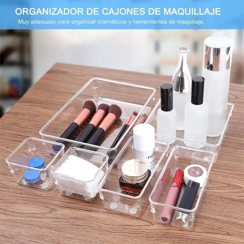 JUEGO DE 16 CAJONES ORGANIZADORES PARA ESCRITORIO - 6