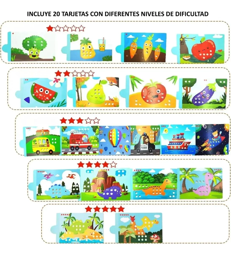 TABLERO MAGNE TICO EDUCATIVO PARA ACTIVIDADES CREATIVAS - 3