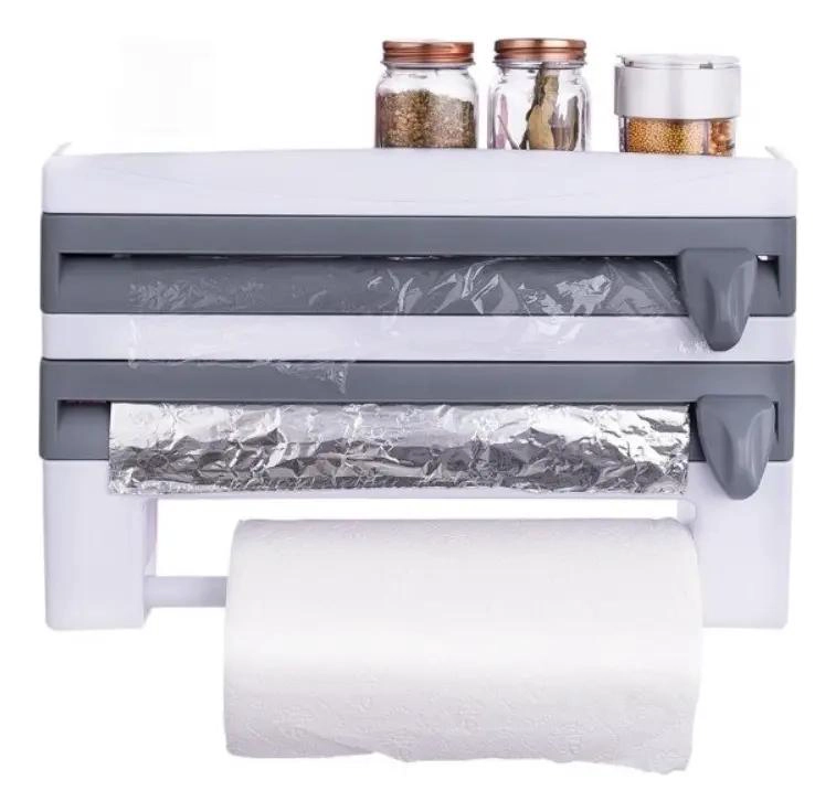 DISPENSADOR MULTIFUNCIONAL PARA TOALLAS Y FILMS DE COCINA - 1