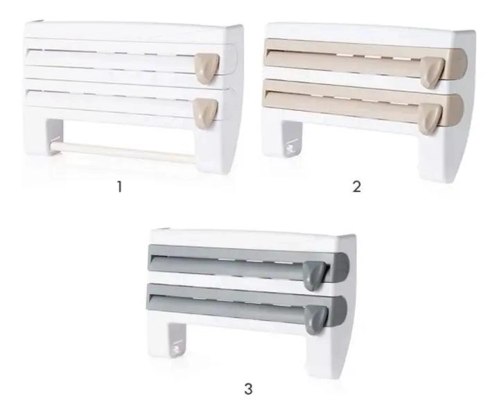 DISPENSADOR MULTIFUNCIONAL PARA TOALLAS Y FILMS DE COCINA - 3