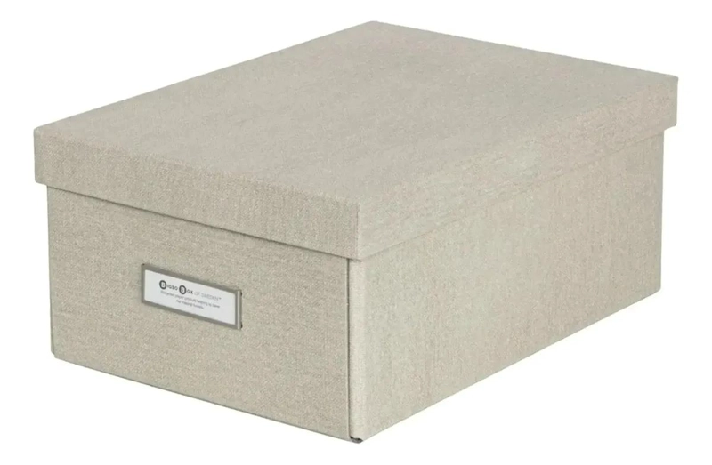 ORGANIZADOR DE ESCRITORIO BEIGE CON DISEÑO MODERNO Y FUNCIONAL - 1