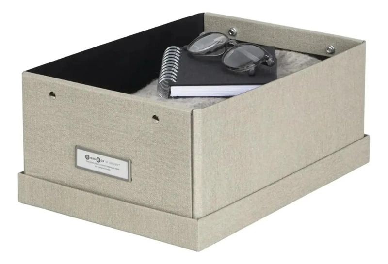 ORGANIZADOR DE ESCRITORIO BEIGE CON DISEÑO MODERNO Y FUNCIONAL - 2