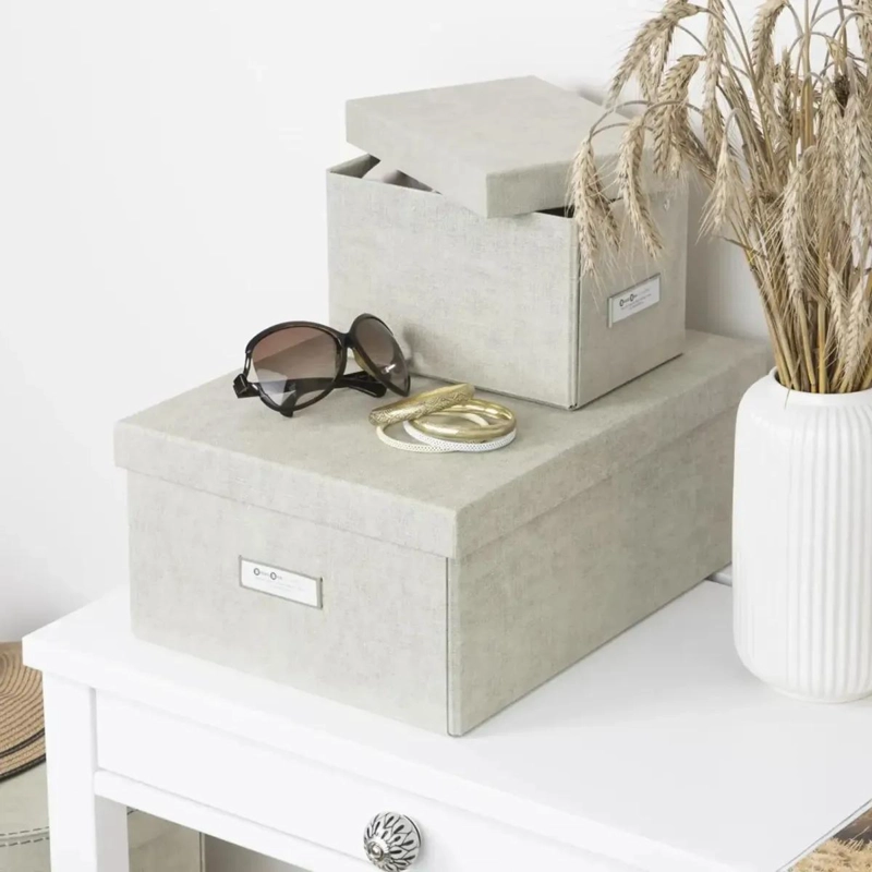ORGANIZADOR DE ESCRITORIO BEIGE CON DISEÑO MODERNO Y FUNCIONAL - 4