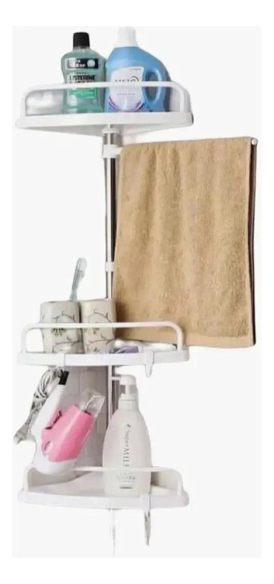 ORGANIZADOR MULTIFUNCIONAL PARA DUCHA Y COCINA CON BRAZO AJUSTABLE - 4