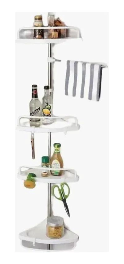 ORGANIZADOR MULTIFUNCIONAL PARA DUCHA Y COCINA CON BRAZO AJUSTABLE - 5