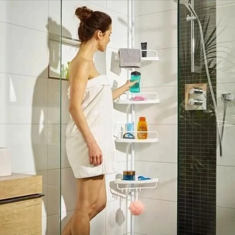 ORGANIZADOR MULTIFUNCIONAL PARA DUCHA Y COCINA CON BRAZO AJUSTABLE - 7