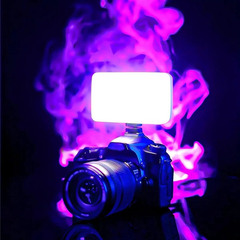 LUZ LED RECARGABLE PORTATIL PARA SELFIES Y VIDEOS CON 90 LEDS - 7