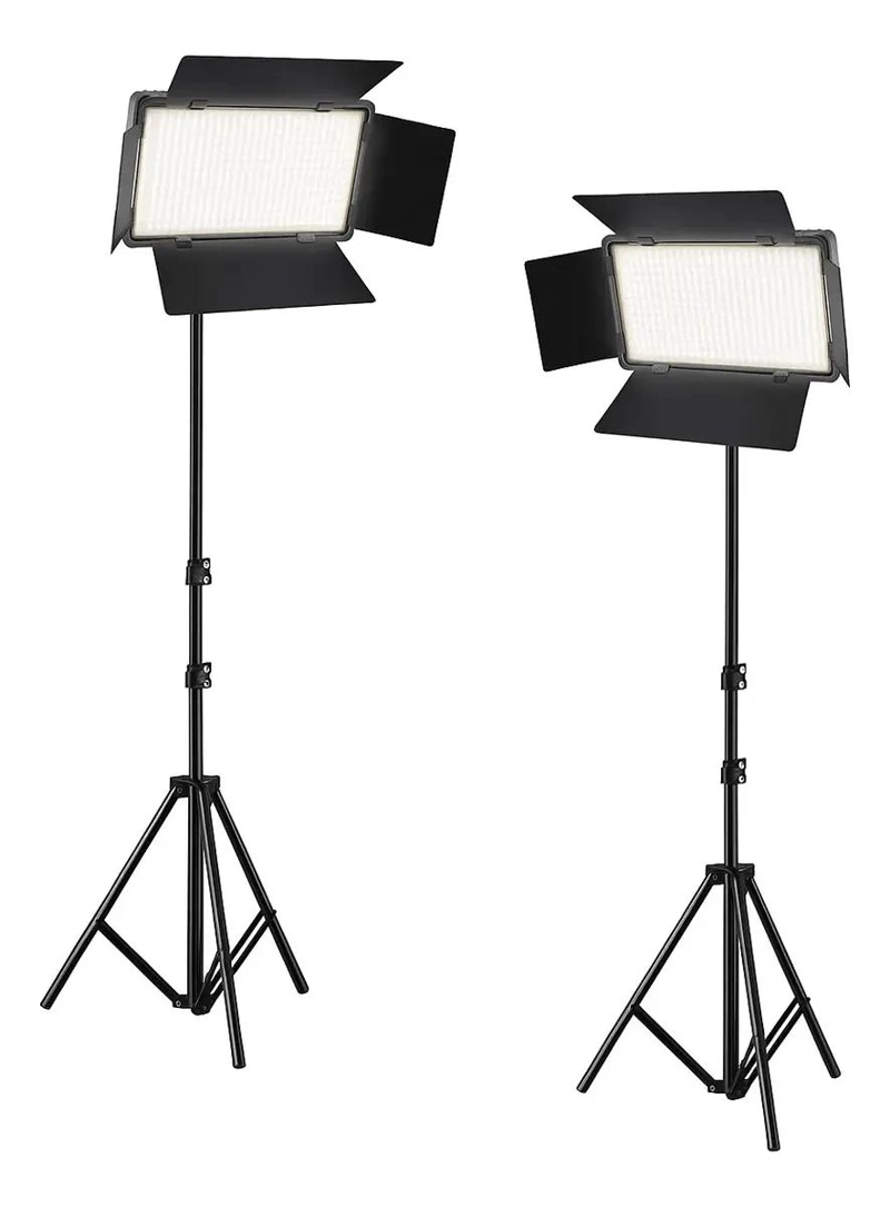 KIT DE ILUMINACION LED U-800 CON TRIPODE Y ACCESORIOS - 2