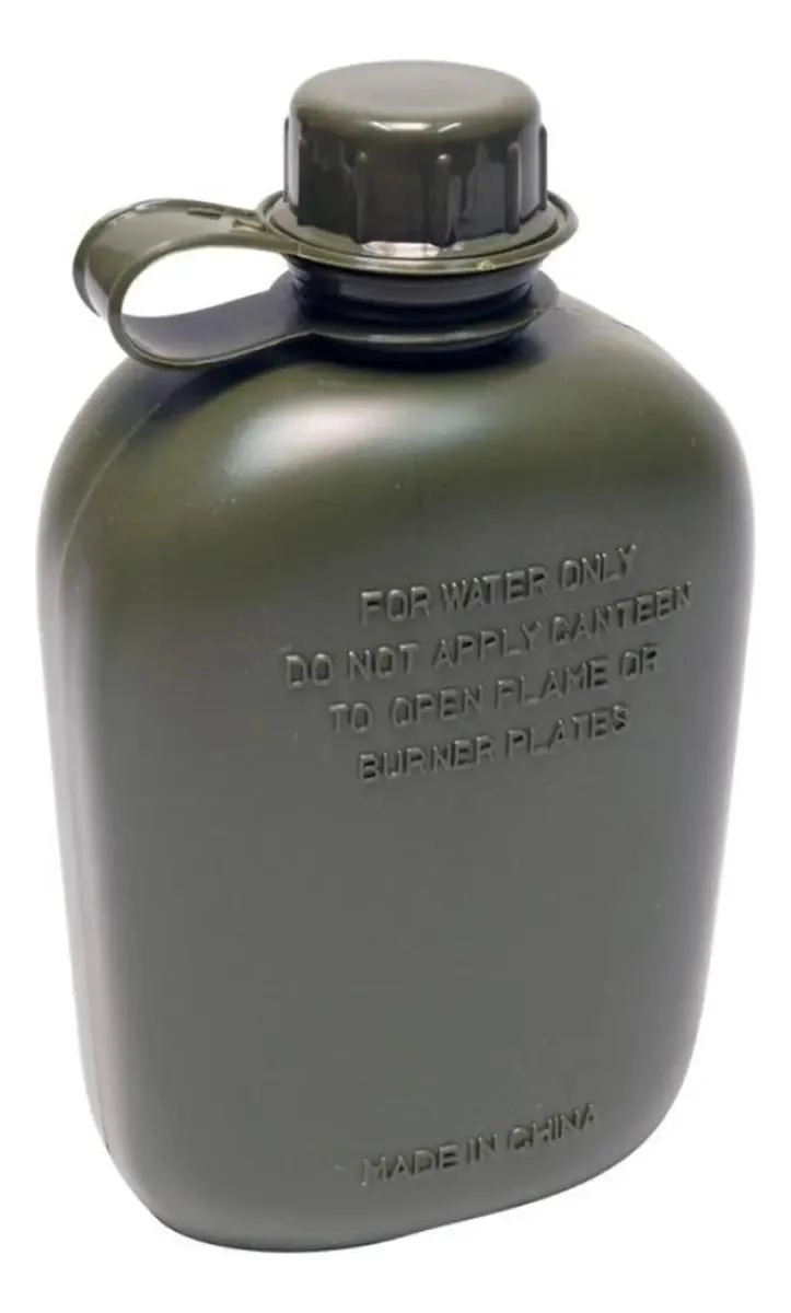 CANTIMPLORA TE RMICA VERDE MILITAR 0,9L CON FUNDA AISLANTE - 1