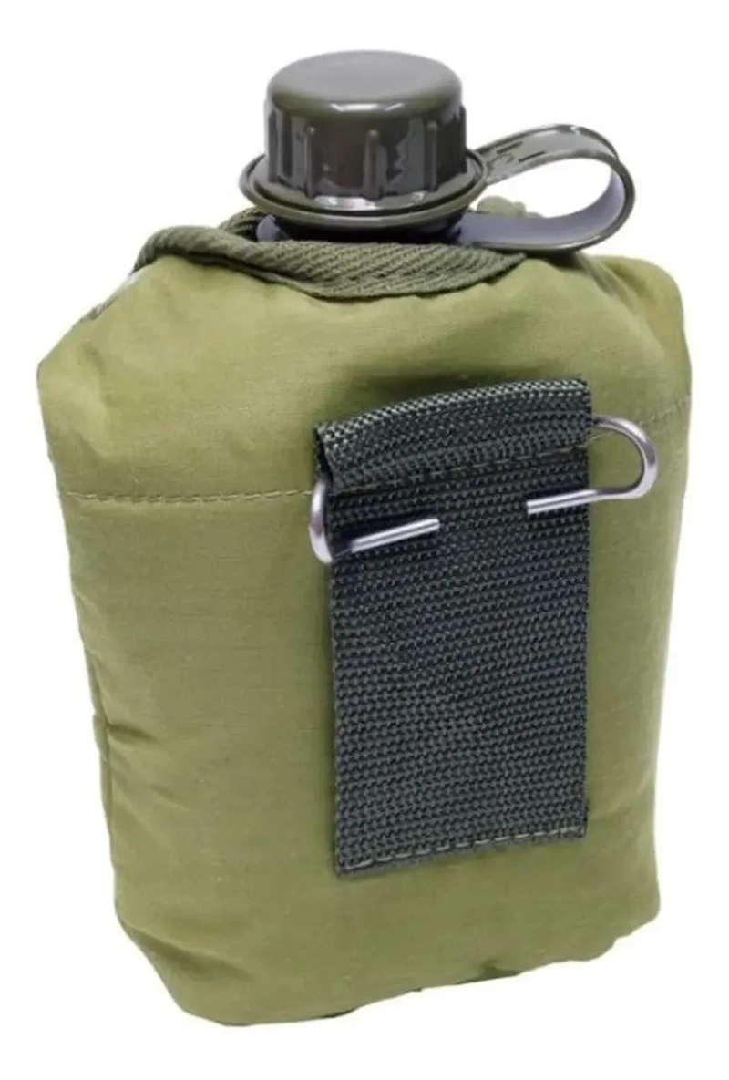 CANTIMPLORA TE RMICA VERDE MILITAR 0,9L CON FUNDA AISLANTE - 2