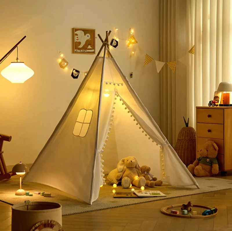 CARPA TIPI INFANTIL PARA JUGAR Y DECORAR ESPACIOS - 5