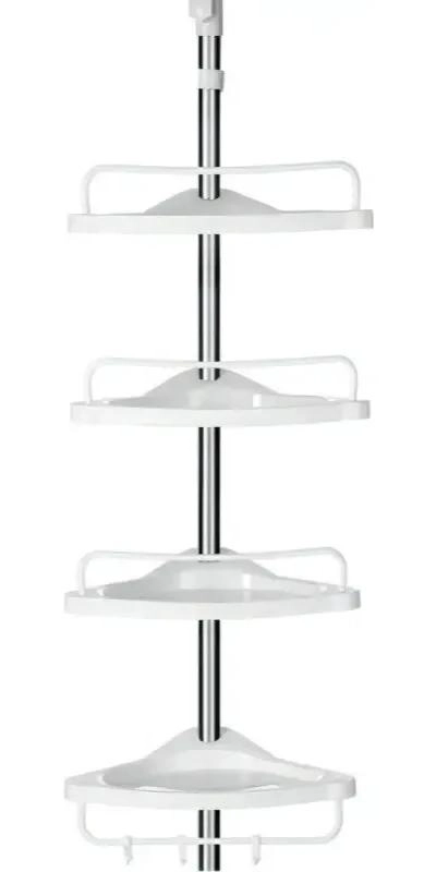 ORGANIZADOR ESQUINERO PARA DUCHA Y BAÑO AJUSTABLE DE 4 PISOS - 6