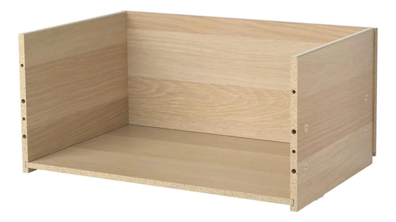 ESTRUCTURA DE CAJON PARA ALMACENAMIENTO 60X25X40 CM - 1