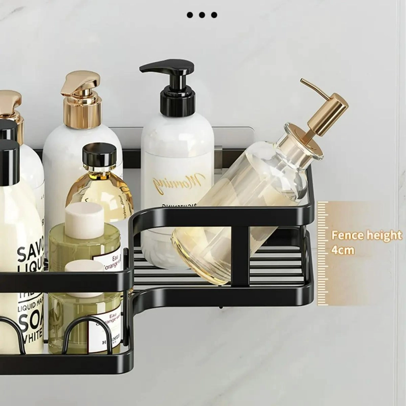 SET DE 5 ORGANIZADORES ESQUINEROS PARA DUCHA Y BAÑO - 5