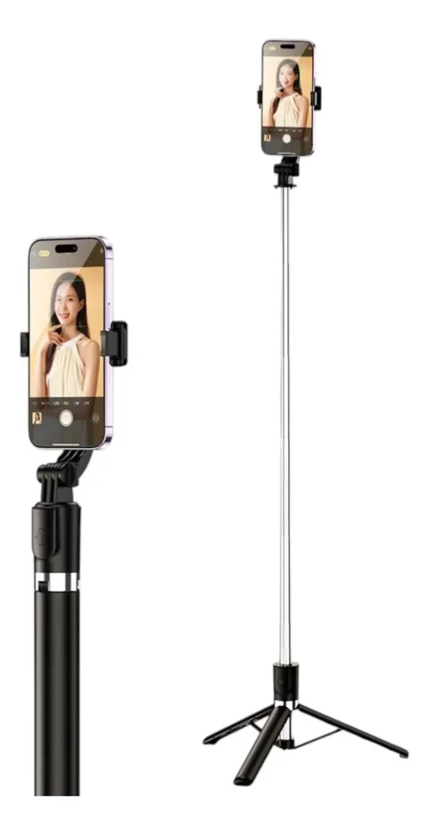 TRIPODE TELE FONO AJUSTABLE 170 CM CON CONTROL REMOTO - 8