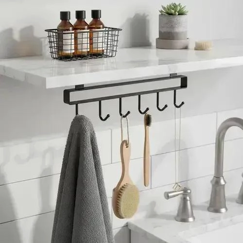 JUEGO DE 4 GANCHOS COLGANTES PARA COCINA Y BAÑO - 7