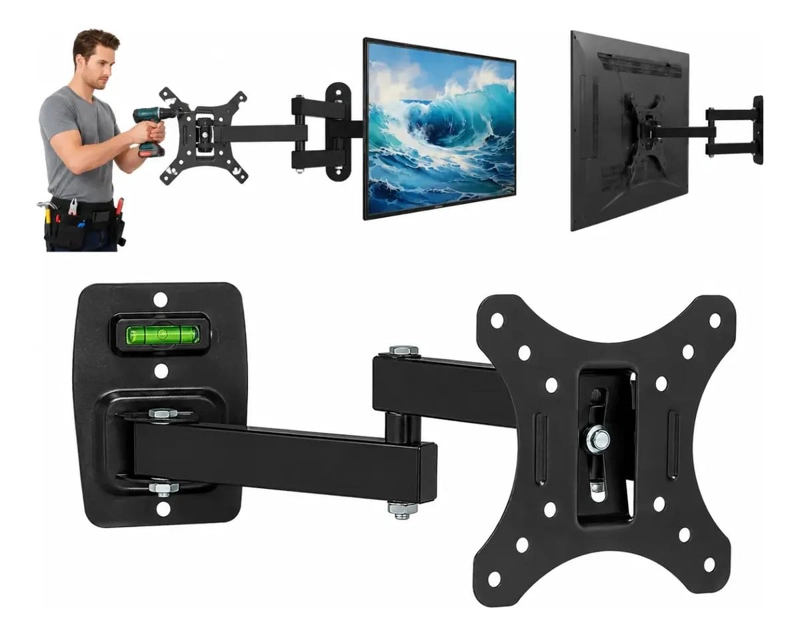 SOPORTE DE PARED ARTICULADO PARA TV DE 10 A 32 PULGADAS - 1