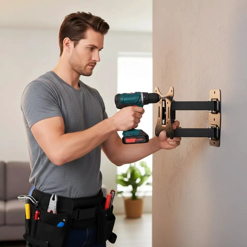 SOPORTE DE PARED ARTICULADO PARA TV DE 10 A 32 PULGADAS - 9